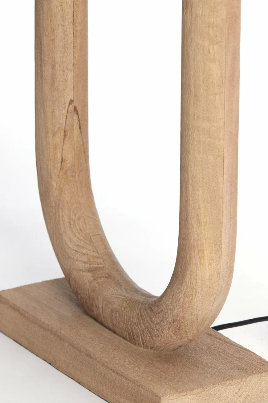 Light en Living Lampvoet 20x12x44 cm PACECO hout mat naturel