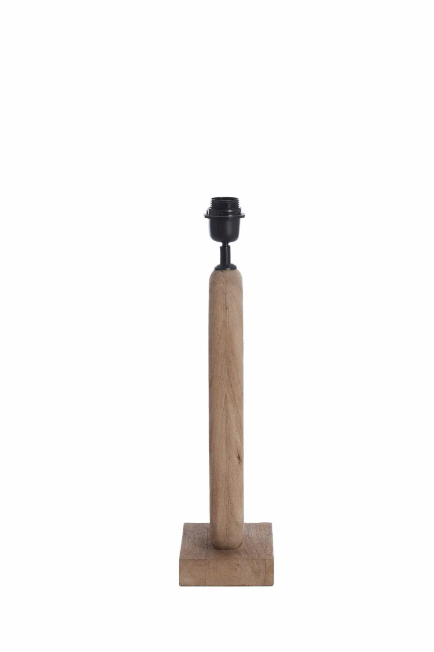Light en Living Lampvoet 20x12x44 cm PACECO hout mat naturel