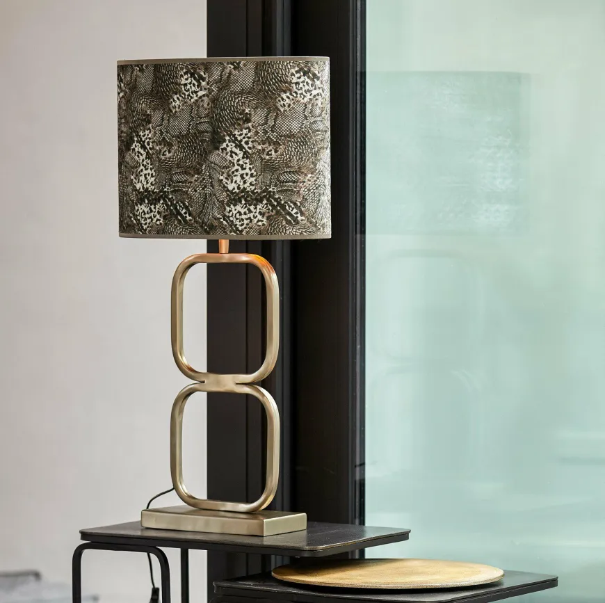 Light en Living Lampvoet 23x11,5x46 cm LUTIKA licht goud
