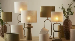 Light en Living Lampvoet 23x11,5x46 cm LUTIKA licht goud
