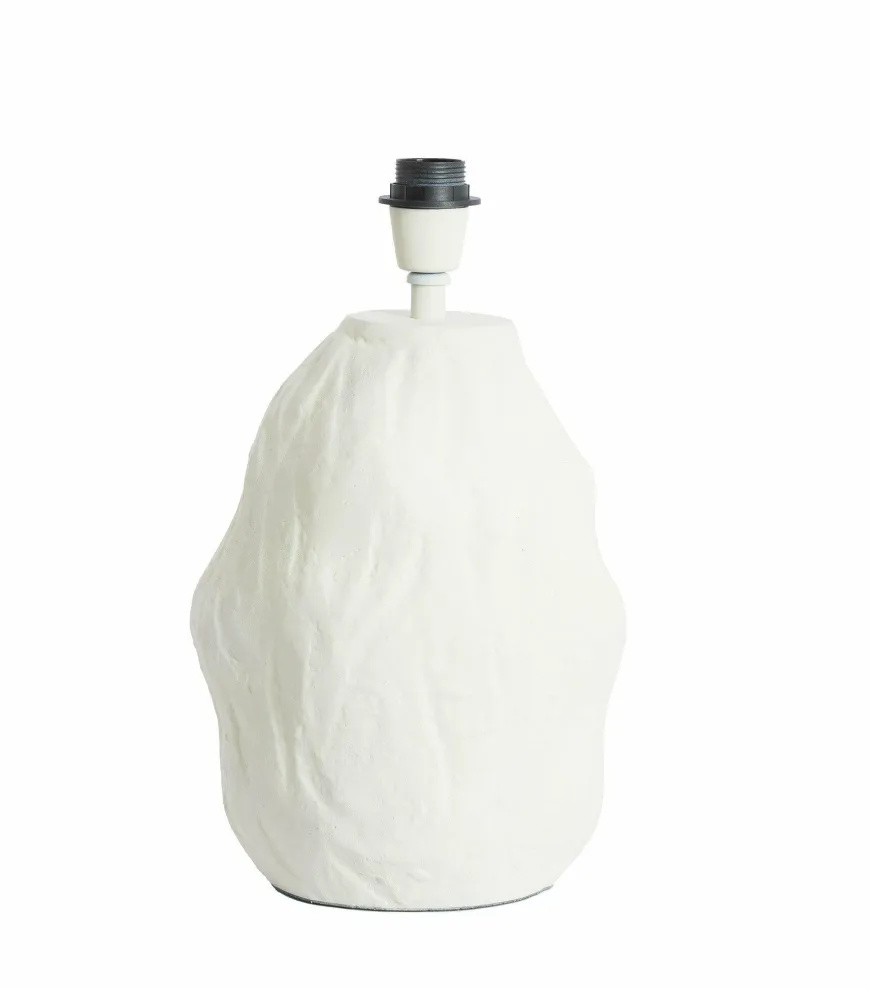 Light en Living Lampvoet 25X20X36 cm MAVELLE crème