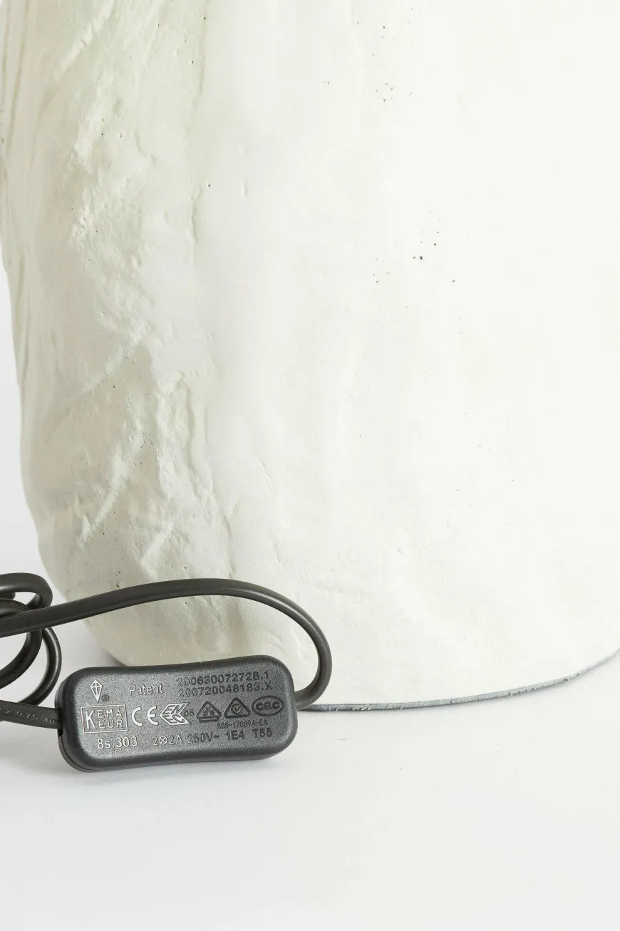 Light en Living Lampvoet 25X20X36 cm MAVELLE crème