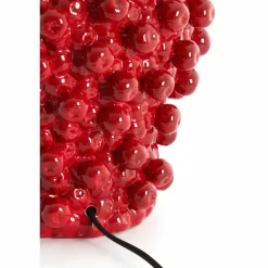 Light en Living Lampvoet Ø31,5x35 cm BERRIES keramiek rood