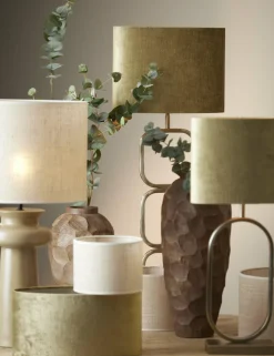 Light en Living Lampvoet 23x11,5x69 cm LUTIKA licht goud