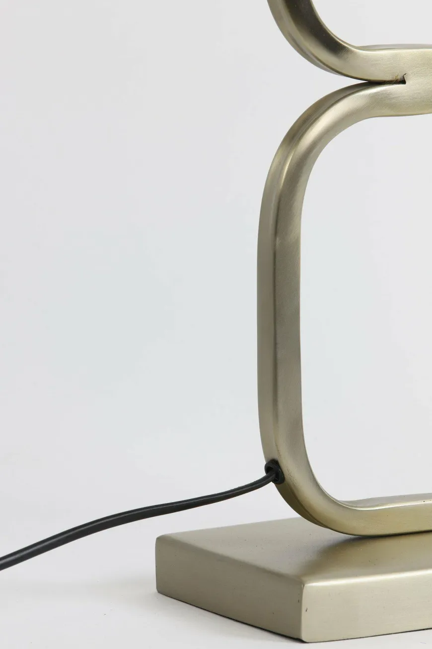 Light en Living Lampvoet 23x11,5x69 cm LUTIKA licht goud