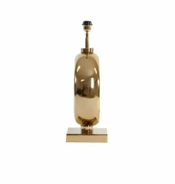 Light en Living Lampvoet 37x20x60 cm MAAN licht goud