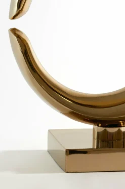 Light en Living Lampvoet 37x20x60 cm MAAN licht goud