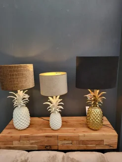Light en Living Lampvoet 20x19x37 cm PINEAPPLE crème