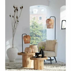 Light en Living Lampvoet 26,5x20x60 cm MARENO crème