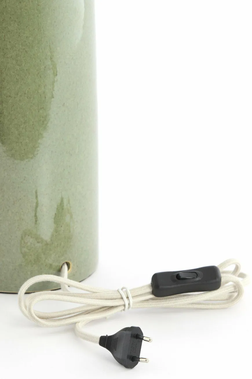 Light en Living Lampvoet Ø14x44 cm FRANIA ceramics mint groen-groen