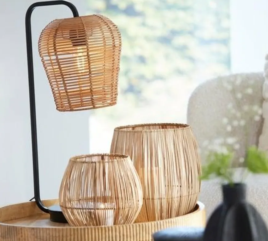 Light en Living Lampvoet 26,5x20x60 cm MARENO mat zwart