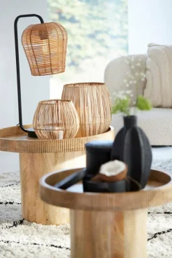 Light en Living Lampvoet 26,5x20x60 cm MARENO mat zwart