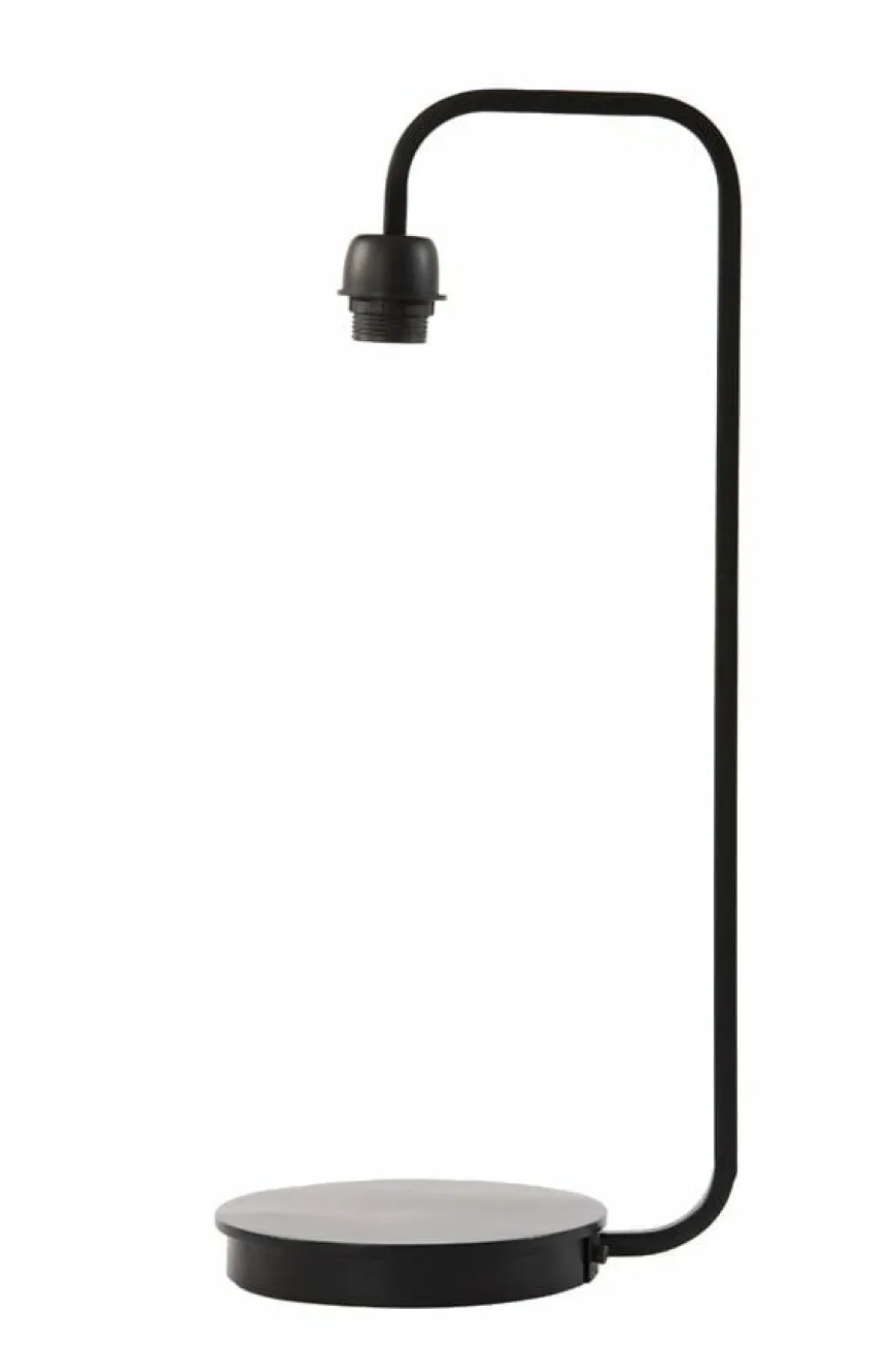 Light en Living Lampvoet 26,5x20x60 cm MARENO mat zwart