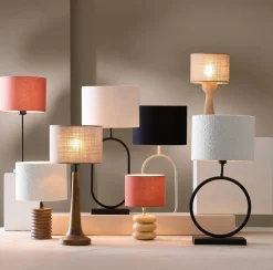 Light en Living Lampvoet Ø12x12 cm BUDONGO hout naturel