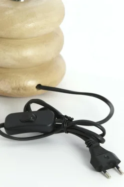 Light en Living Lampvoet Ø12x12 cm BUDONGO hout naturel