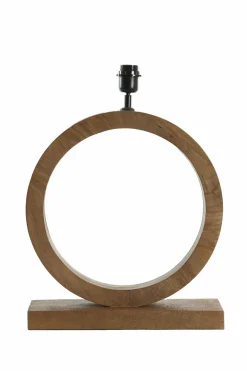 Light en Living Lampvoet 41x13x55 cm TINAR hout mat bruin