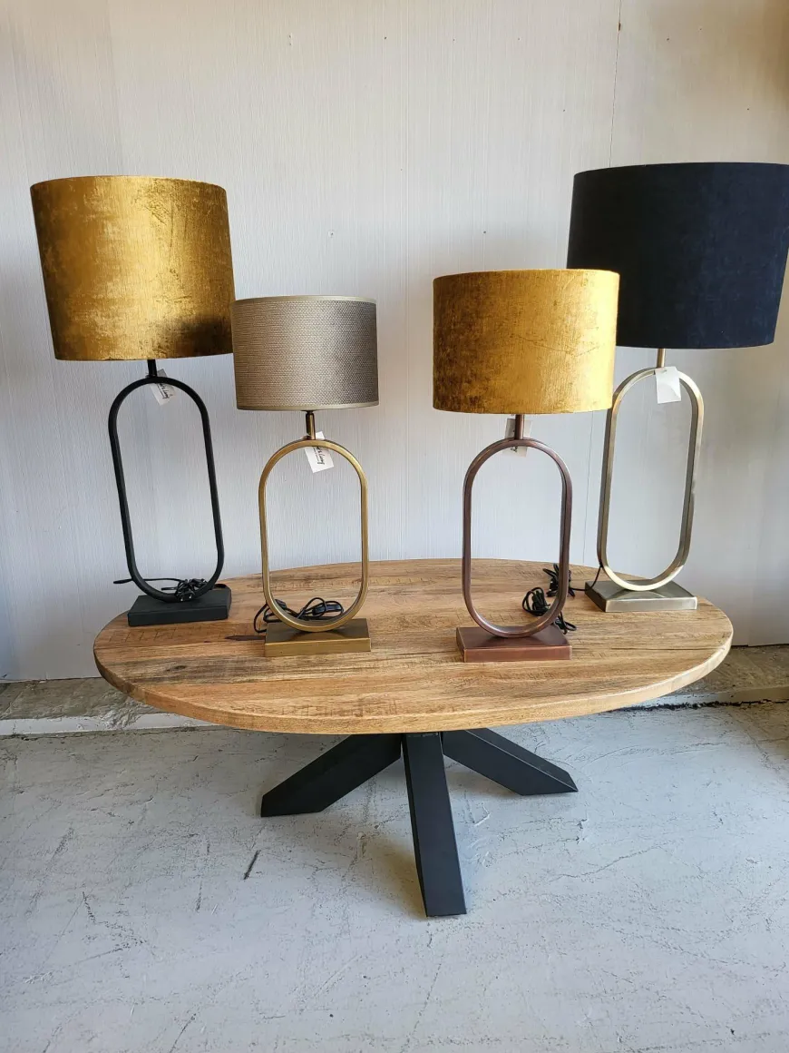 Light en Living Lampvoet 21x13x55 cm JAMIRI antiek brons