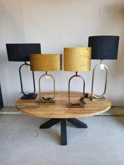 Light en Living Lampvoet 21x13x55 cm JAMIRI antiek brons
