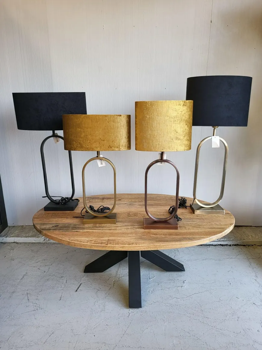 Light en Living Lampvoet 21x13x55 cm JAMIRI antiek brons