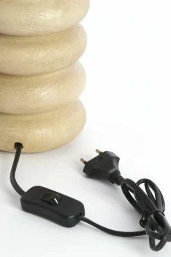 Light en Living Lampvoet Ø12x21 cm BUDONGO hout naturel