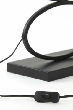 Light en Living Lampvoet STELIUS mat zwart - 33x17x42 cm