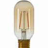 Light en Living LED staaf breed Ø4,5x11 cm LIGHT 2W amber E27