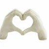 Light en Living Ornament 19x8x11,5 cm HANDS taupe grijs