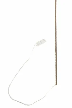 Light en Living Ornament LED 110 cm FEATHER rood / roze