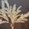 Light en Living Ornament LED 110 cm FEATHER wit