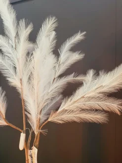 Light en Living Ornament LED 110 cm FEATHER wit