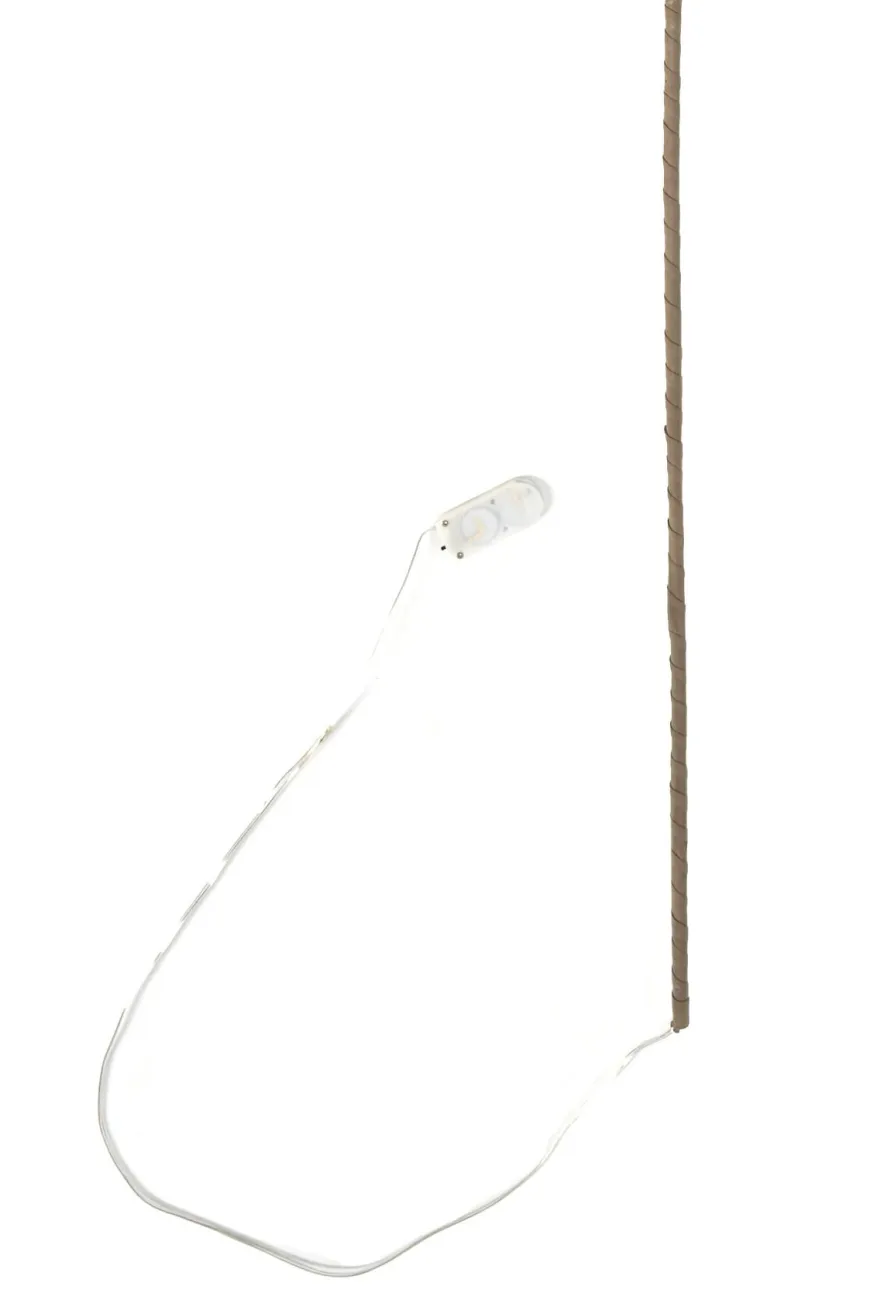 Light en Living Ornament LED 110 cm FEATHER wit