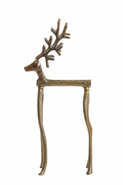 Light en Living Ornament 20.5x13x47 cm REINDEER goud