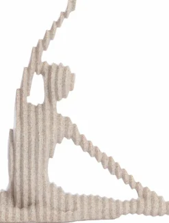 Light en Living Ornament 30x6x24 cm ZENNE taupe