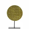 Light en Living Ornament op voet PERSEGA antiek brons - 2 maten