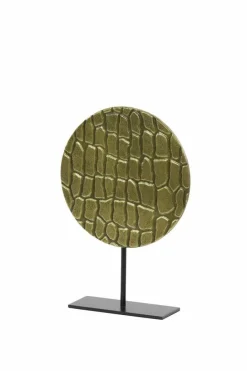 Light en Living Ornament op voet PERSEGA antiek brons - 2 maten