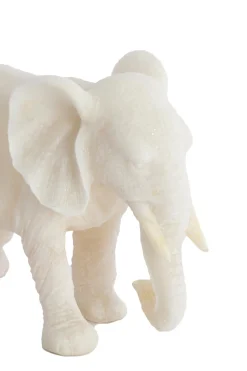 Light en Living Ornament GAJAH 26x11x18 cm Beige – Olifant Beeldje | Light & Living