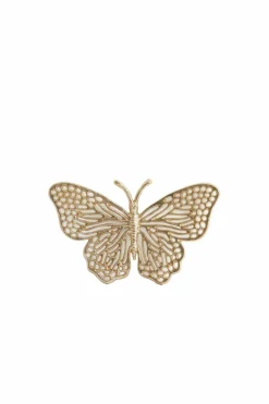 Light en Living Ornament BUTTERFLY goud 26 x 16 x 3 cm