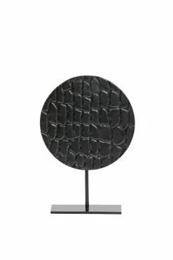 Light en Living Ornament op voet PERSEGA zwart 26 x 7,5 x 37 cm