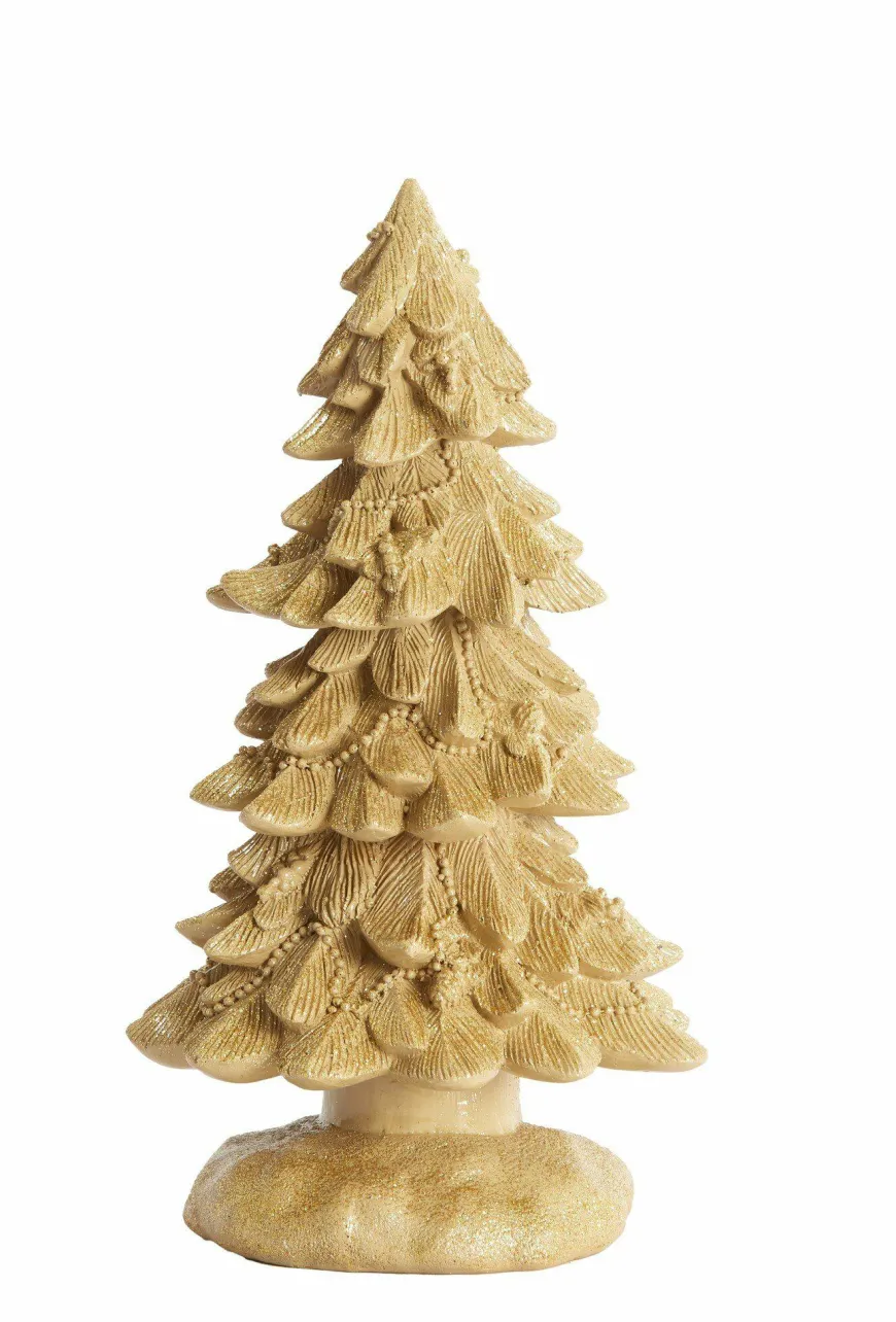 Light en Living Ornament Ø13X25 cm CHRISTMAS TREE goud
