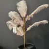 Light en Living Ornament 5 veren 129 cm FEATHER licht oud roze