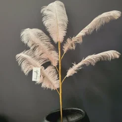 Light en Living Ornament 5 veren 129 cm FEATHER licht oud roze