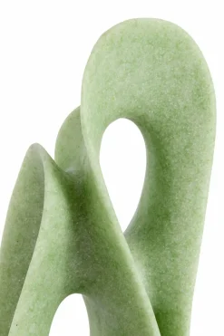 Light en Living Ornament op voet 20,5x19x39 cm ZAZINA groen