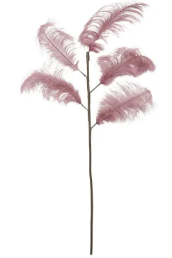 Light en Living Ornament 5 veren 129 cm FEATHER oud roze