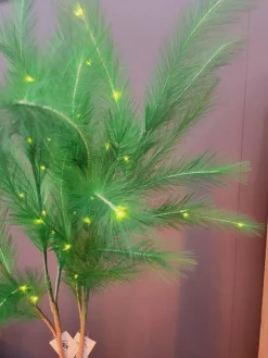 Light en Living Ornament LED 110 cm FEATHER donker groen