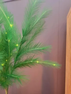 Light en Living Ornament LED 110 cm FEATHER donker groen