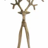 Light en Living Ornament 17x20.5x36 cm REINDEER goud / brons