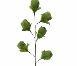 Light en Living Ornament 6 bloemen 90 cm TULIP groen
