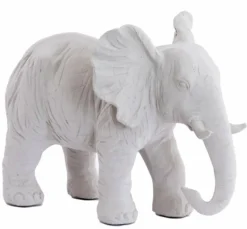 Light en Living Ornament 30,5x18,5x24 cm ELEPHANT crème