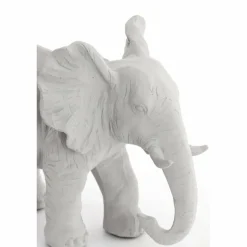 Light en Living Ornament 30,5x18,5x24 cm ELEPHANT crème