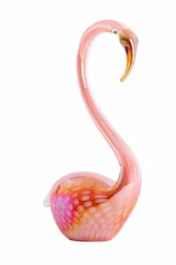 Light en Living Ornament 17x9,5x29 cm SWAN glas oranje